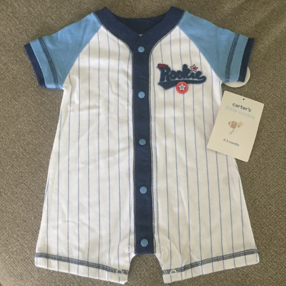 Carter's Little Rookie Baby Boy Romper
